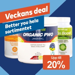 Veckans Deal: 20% p Better You!
